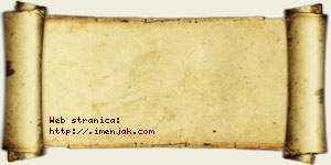 Josif Srejić vizit kartica